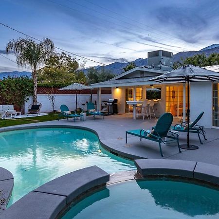 Serene 4 Bed 3 Bath Heated Pool Natural Backyard Heart Of Palm Springs Eksteriør billede