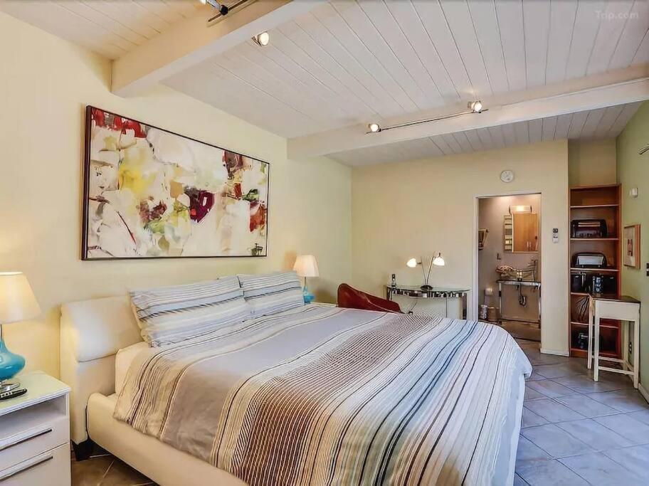 Serene 4 Bed 3 Bath Heated Pool Natural Backyard Heart Of Palm Springs Eksteriør billede